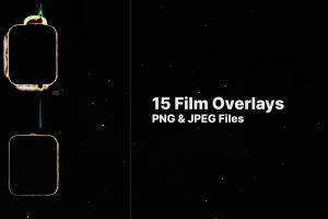 15 Film Sprocket Hole Texture Background