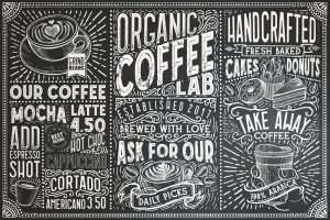 15 Fonts Coffee Lab Collection