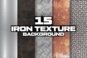 15 Iron Texture Background