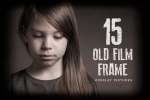 15 Old Film Frame Overlay Textures
