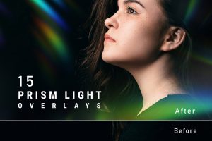 15 Prism Light Overlays, Glow light overlays