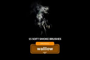 15 Soft subtle smoke effect photoshop brushes