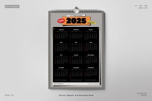 2025 Retro Calendar