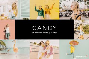 20 Candy Lightroom Presets & LUTs