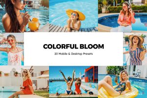 20 Colorful Bloom Lightroom Presets & LUTs