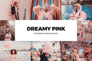20 Dreamy Pink Lightroom Presets & LUTs