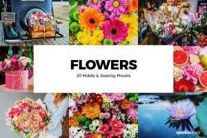 20 Flowers Lightroom Presets & LUTs