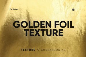 20 Golden Foil Texture