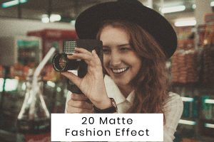 20 Matte Fashion Effect