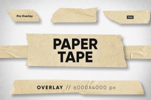 20 Paper Tape Textures