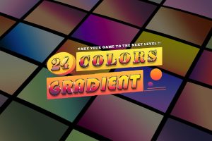 24 Colors Gradients Photoshop