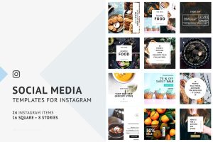 24 Instagram Templates