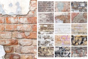 30 Different Brick Wall Texture Backgrounds