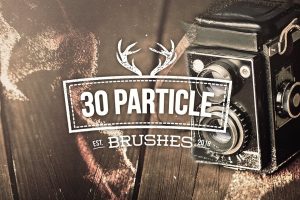 30 Particle Photoshop Brushes