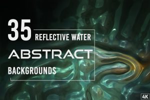 35 Abstract Reflective Water Backgrounds