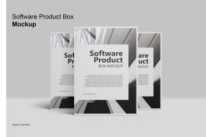 3 Psd Software Box – Mockup Vol. 4