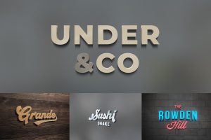 3D Logo Mockups