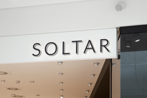 3d Logo Storefront Sign Mockup #1