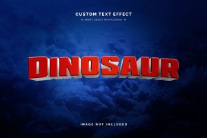 3D Text Effect Mockup