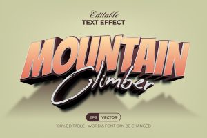 3D Text Effect Style