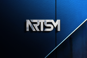 3d Wall Logo Mock Up