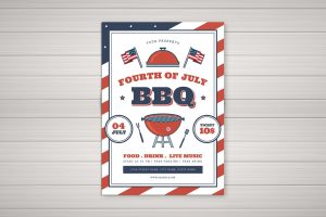 4th Of July BBQ Flyer 02