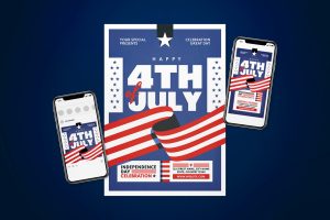 4th of July Flyer Set