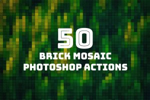 50 Brick Mosaics Actions