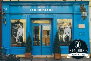 50 Facades mockups