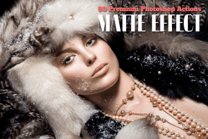 50 Premium Matte Photoshop Actions