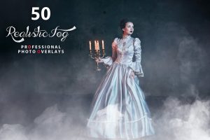 50 Realistic Fog Photo Overlays