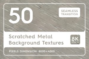 50 Scratched Metal Background Textures