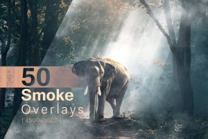 50 Smoke Overlays