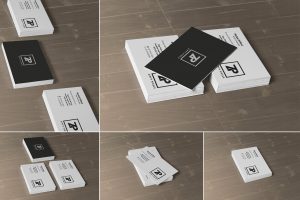 5 Business Card Mockups