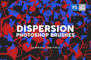 60 Dispersion Photoshop Stamp Brushes