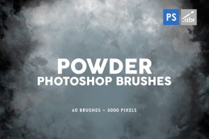 60 Powder Photoshop Stamp Brushes