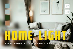 6 Home Light Lightroom and Photoshop Presets