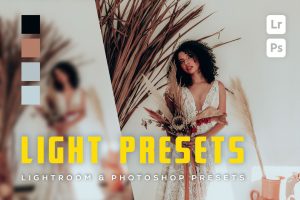 6 Light Lightroom and Photoshop Presets