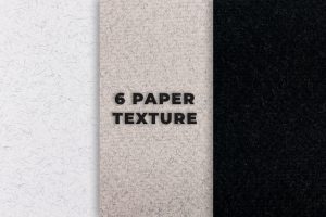 6 Noisy Paper Cardboard Texture Background