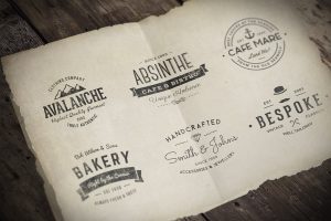 6 Retro Badges/Insignias vol.1