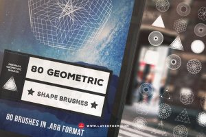 80 Geometric Shape Brushes