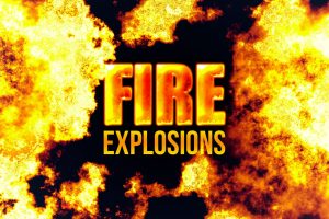 80 Photorealistic Fire Explosions