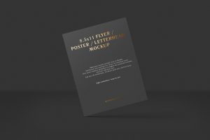 8.5×11 Flyer / Letterhead Mockup