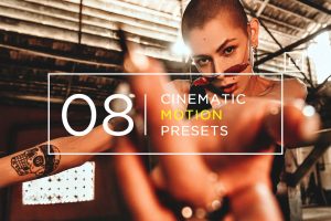 8 Cinematic Motion Lightroom Presets