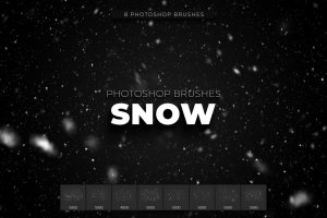 8 Snow Photoshop Brushes
