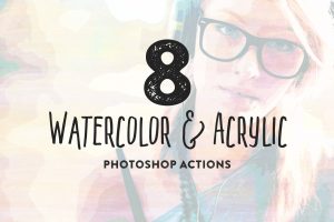 8 Watercolor and Acrylic Painting FX