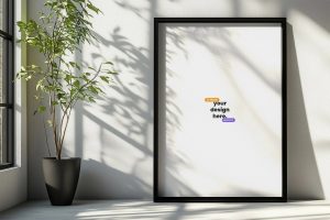 A1 Minimalist Art Print Mockup