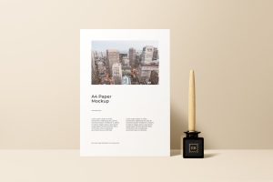 A4 Flyer Mockup
