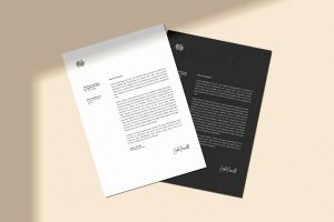 A4 Paper Mockup