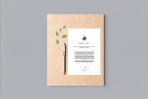 A4 Paper Mockup